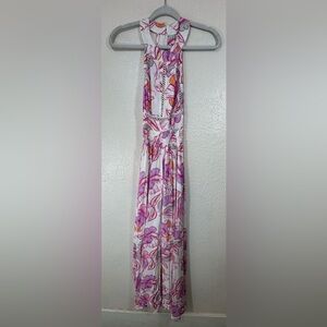 Abel the Label Anthropologie Azalea Maxi Dress Women’s Size XS Pink Sexy Back